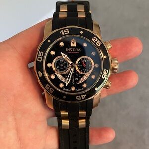 Oversized Invicta watch